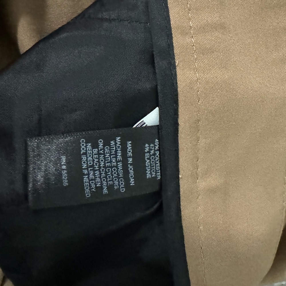 EXPRESS - Tan Trousers - Size 12R - Picture 5 of 5
